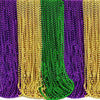 Moon Boat 100PCS Mardi Gras Beads Bulk Carnival Accessories for Party Favors Decorations Festival Parades