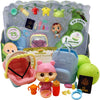 Nature Bound Pea Pod Babies Twenty Two Piece Little Traveler Playset - Collectible Mystery Surprise Toy With Mini Baby, Clothing