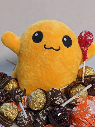 SCP Store SCP 999 Plush 6 - Yellow Tickle Monster Horror Plush Toy for Boys & Girls, Perfect Gift for SCP Foundation Fans