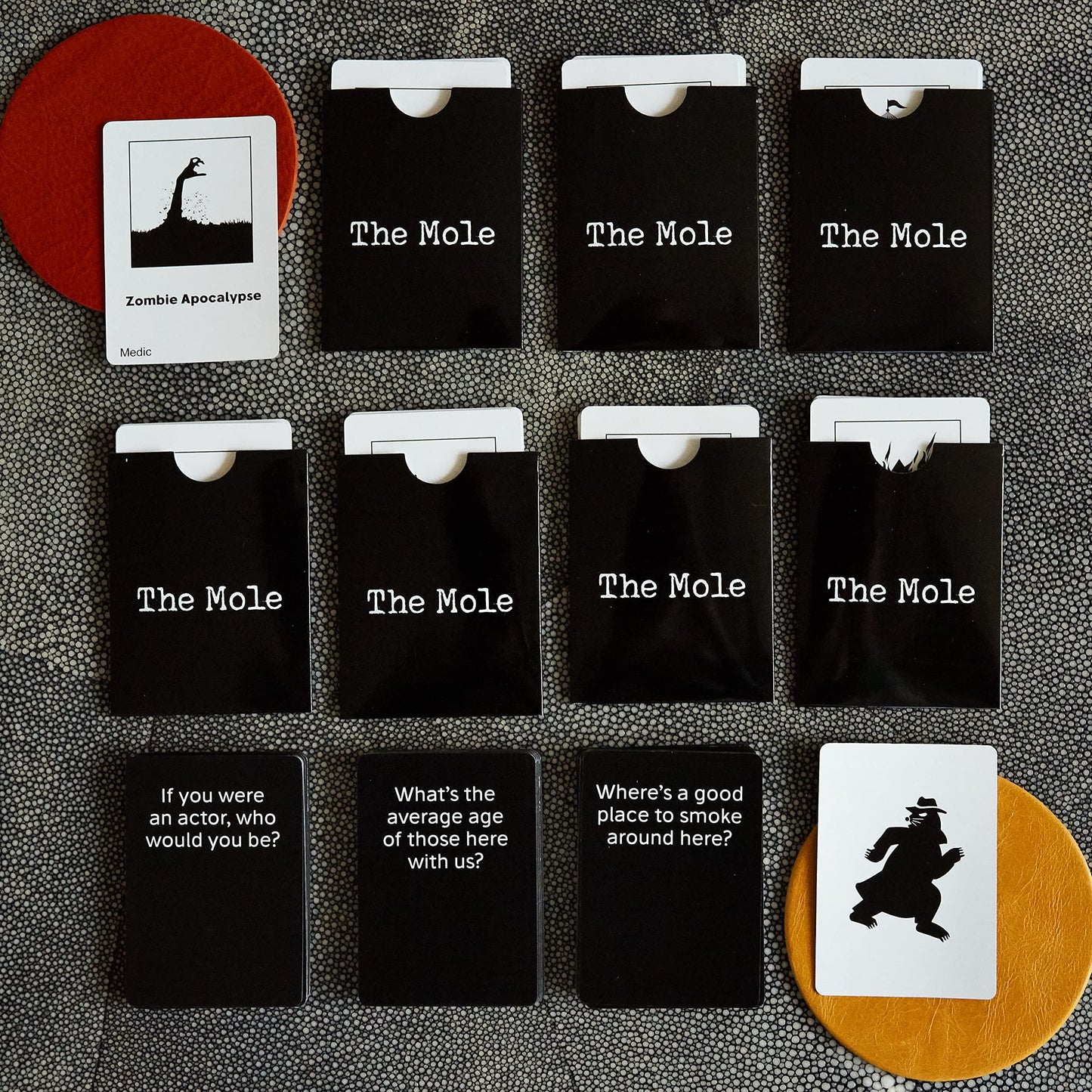 Clarendon Games The Mole Party Game - Card Game, Multicolor, Cardboard, Model 5060249460312