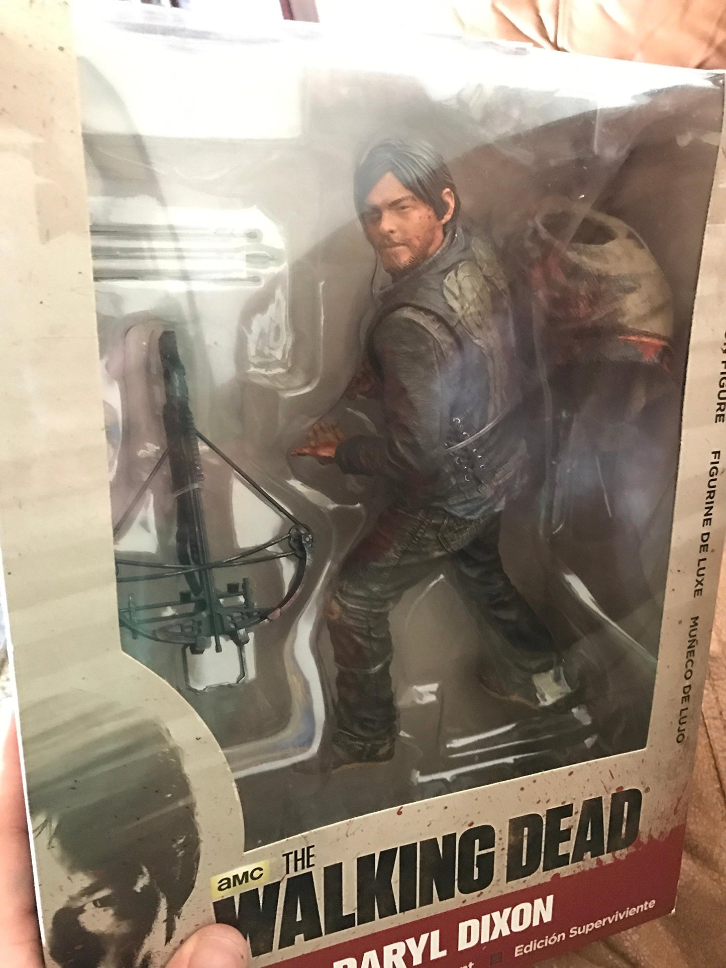 Walking Dead Daryl Dixon Bloody Variant 10' Inch Figure Survivor Edition By