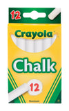 CHALK WHITE 12 STICKS (Pack of 1)