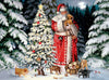Ceaco 1000 Piece Holiday Puzzle - TWAS The Night - Warm Winter Cuddles (Model 3372-5)