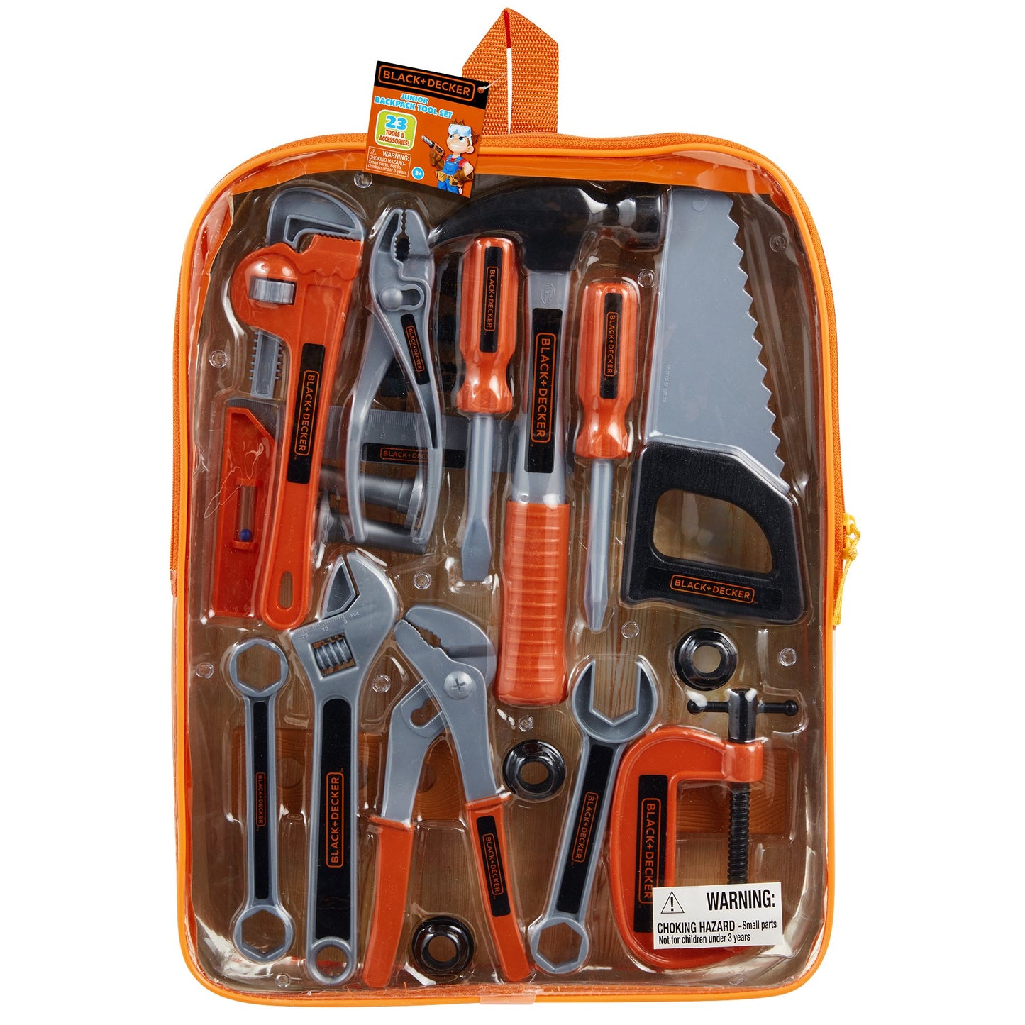 Black + Decker Jr. 23 Piece Backpack Set