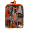 BLACK+DECKER Jr. 23 Piece Backpack Set, Black, Model 91104, Durable Wood Material