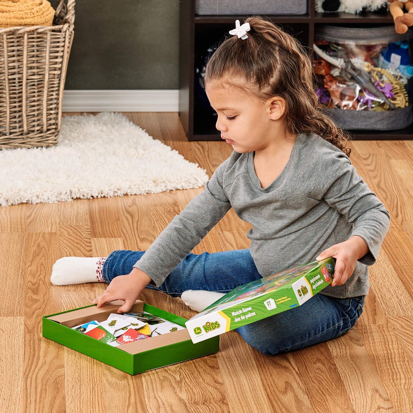John Deere Kids Matching Game - Farm Themed Memory Game For Toddlers And Kids - John Deere Toys - Preschool Games And Learning A