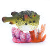 Gemini&Genius Pufferfish Toys For Kids, Realistic Puffer Fish Action Figures, Blowfish Toys, Under The Sea Life Figure Education