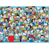 RoseArt 1000 Piece Jigsaw Puzzle - Peanuts Cast of Characters - Multi-colored - Model 8683ZZA - Fun for Adults