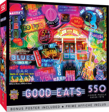 Bbq & Blues 550 Piece Jigsaw Puzzle