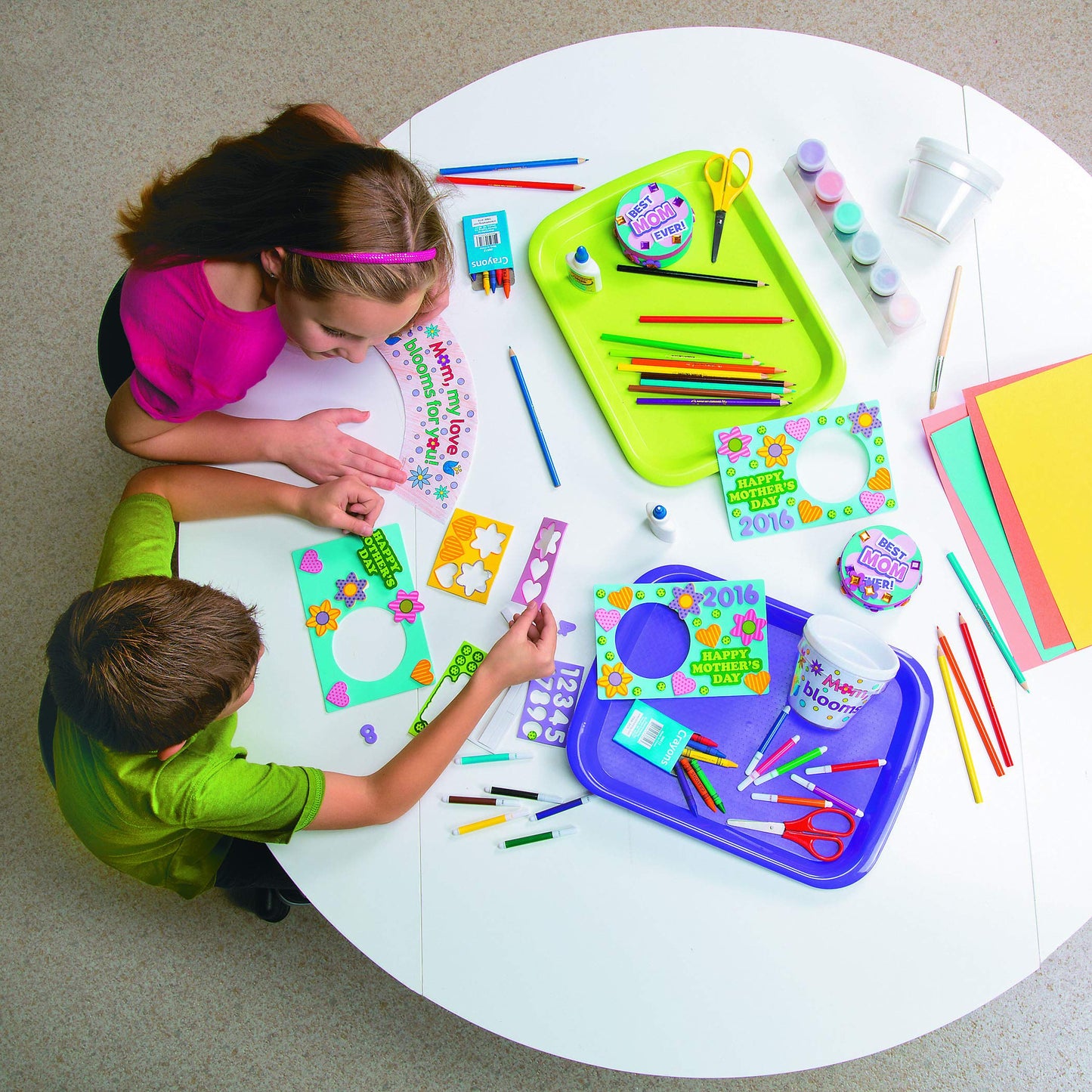 Fun Express Mini Marker Sets for Kids - 12 Count, Assorted Colors, Plastic, Model 48/2346