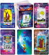 Vitacera Tarot Cards for Beginners - Medium Card Deck with Guidebook, White or Cream, Includes Keywords, Timing, Zodiac, and More