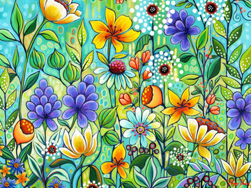 Ceaco - The Garden Party - 300 Oversized Piece Jigsaw Puzzle