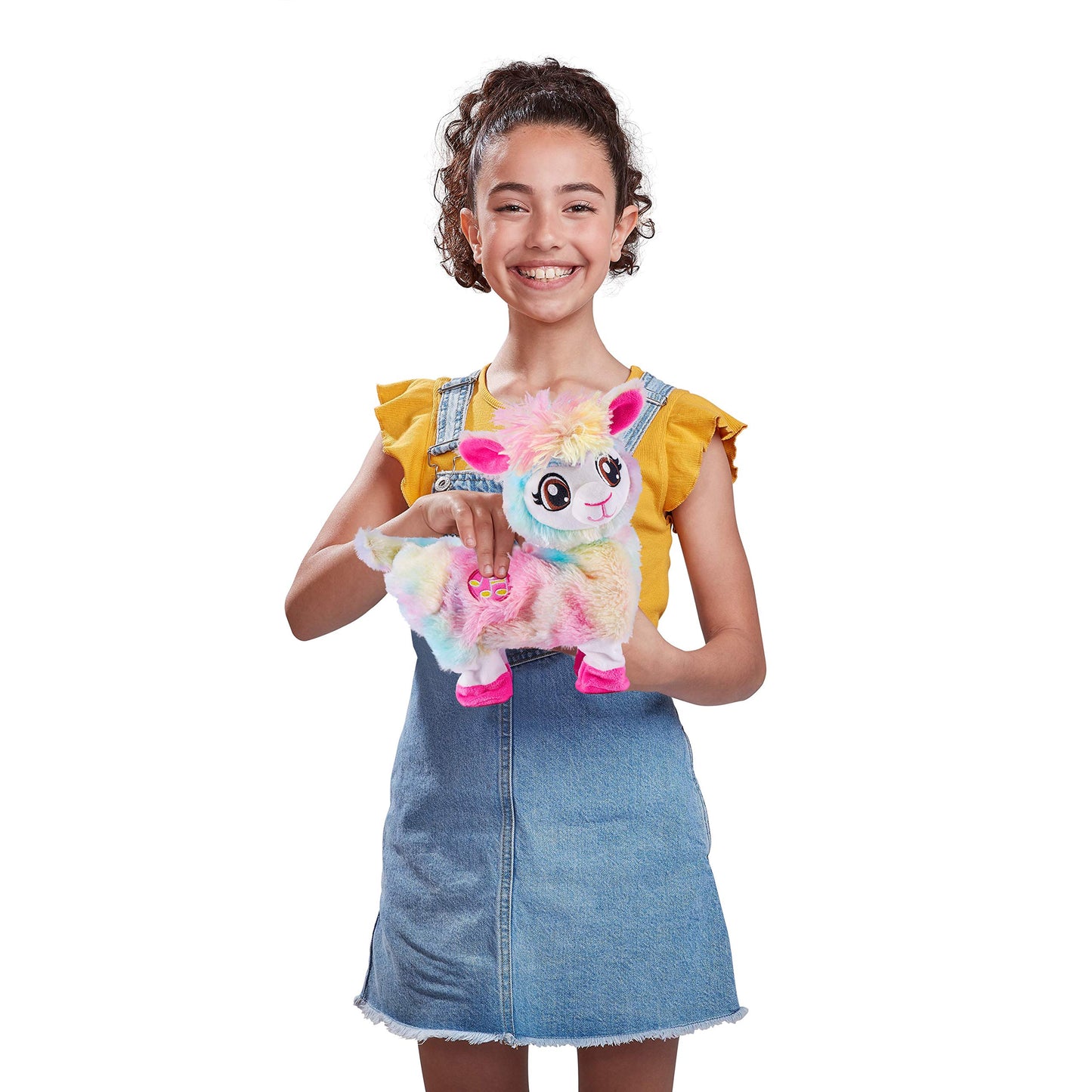 Pets Alive Rainbow Bonnie The Booty Shakin Llama Battery-Powered Dancing Robotic Toy By Zuru, 1 Count (Pack Of 1)