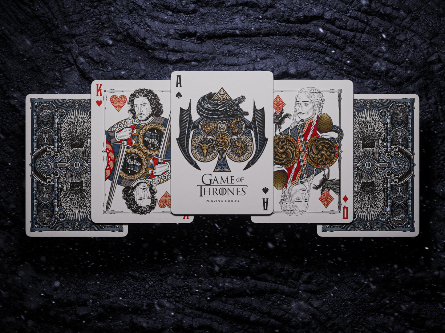theory11 Game of Thrones Playing Cards enhanced Playing Cards game-style Size Standard Index elegant Playing Cards
