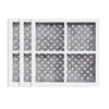 Lg Lt120F Lt120F3 Refrigerator Air Filter, 3 Count (Pack Of 1), White