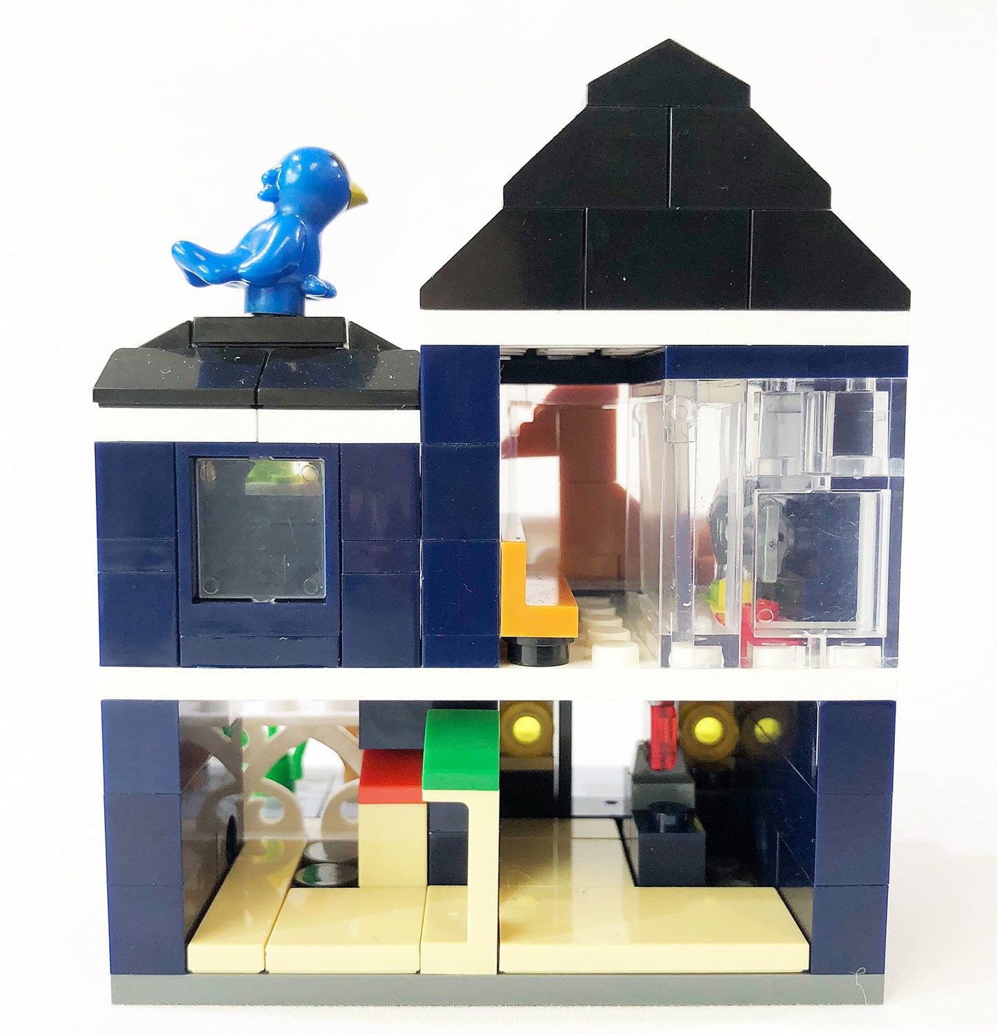 Brick Loot Exclusive Mini City Archie'S Pet Shop Model - Custom Designed 155 Piece Set - Compatible With Lego And Other Major Brick Brand Models - Includes Animals: Dog, Cat, Bird And More