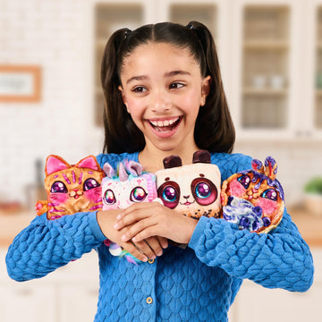Cookeez Makery Toasty Treatz Toaster - Scented Plush 2 Pack, Medium, Multicolor, Model 23524