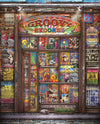 Springbok 1000 Piece Jigsaw Puzzle - Groovy Records Illustration, Multi-Color, Engineered Wood, Model 33-10822