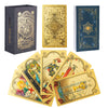 Siokuy Tarot Cards Deck, Luxury Tarot Card Deck, Splendid Classic Tarot Deck, Durable Waterproof Gold Foil Tarot Decks For Begin