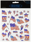 Tattoo King Multi-Colored Stickers-Patriotic