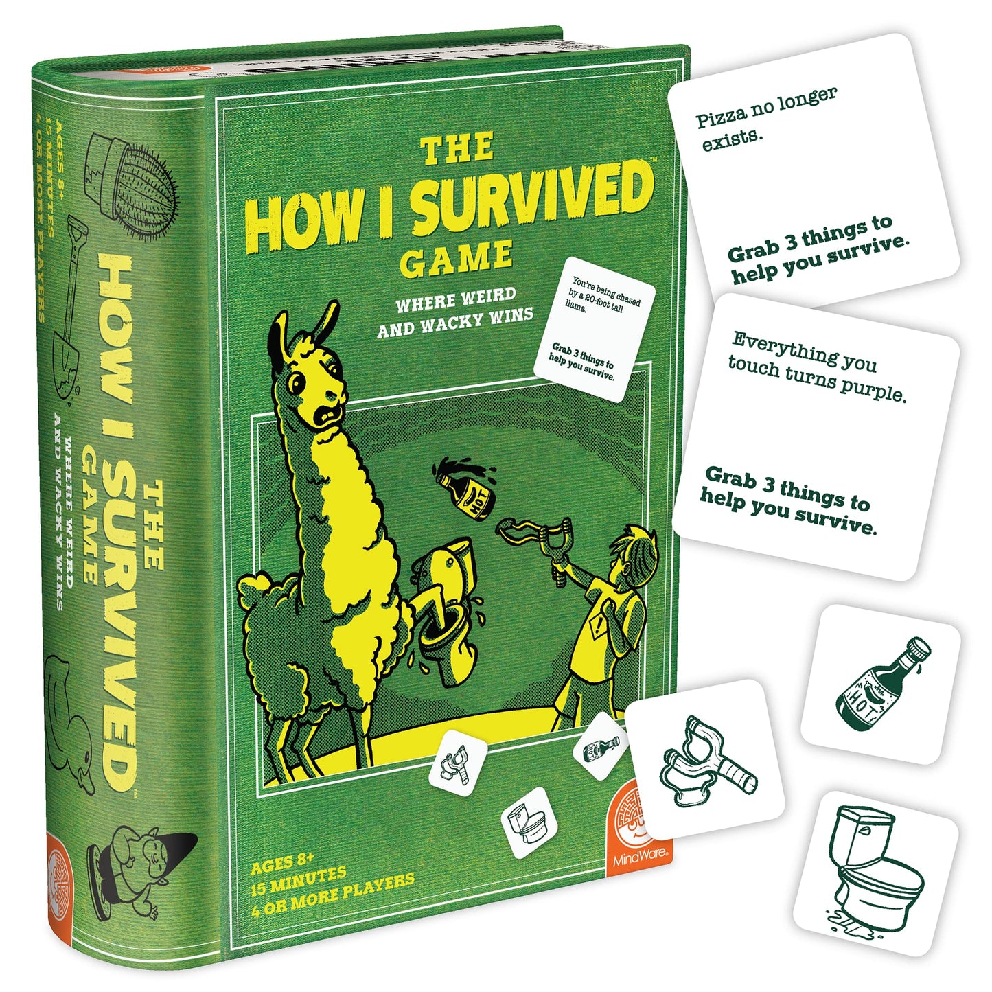 Mindware The How I Survived Game – Hilarious Card Game For Kids & Adults – Laugh ‘Til You Cry, Super Funny Kid-Humor Game – Gift For Boys & Girls Ages 8+
