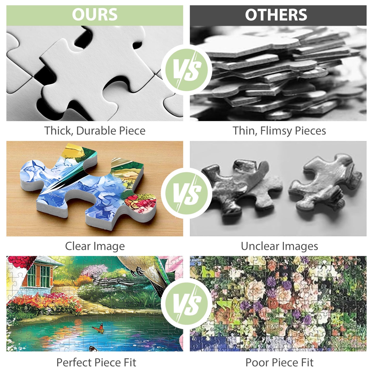 500 Pieces Puzzles For Adults Puzzle Hummingbird Flower Jigsaw Puzzles 500 Piece For Adults Kids Seniors, Letters On Back Challe