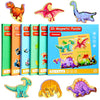 Magnetic Puzzles For Kids Ages 1-3, Travel Toddler Puzzles Ages 2-4 Year, Dinosaur Activities Toy For Boys & Girls 3-5 Yo - Lear
