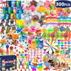 300 Pcs Party Favor For Kids Goodie Bags Stuffers, Prize Box Toys For Kids Classroom Bulk, Small Fidget Toys Pinata Fillers, Tre