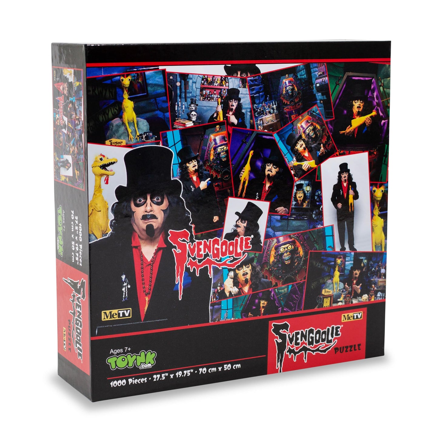 Toynk Svengoolie Collage 1000-Piece Jigsaw Puzzle | 19x27 Inches | Multi-Color | Fun Brain Teaser for Adults | Model 614393