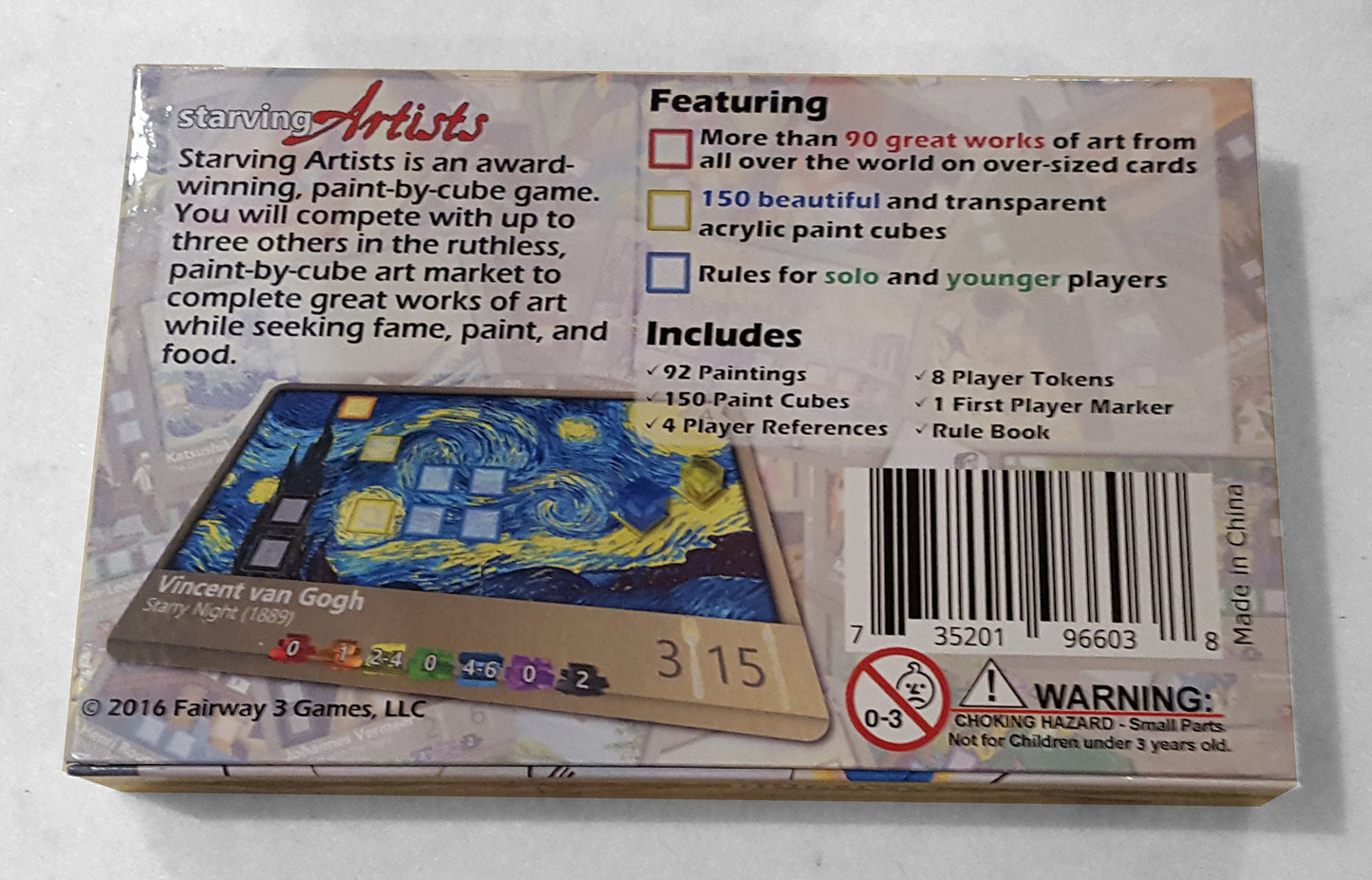 Deep Water Games Starving Artists Game, Led Anti-Stress-40, Led Anti-Stress 40