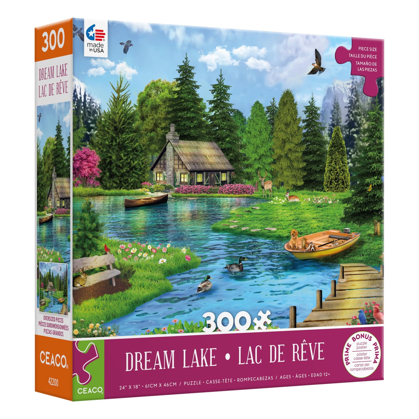 Ceaco - Dream Lake - 300 Piece Jigsaw Puzzle