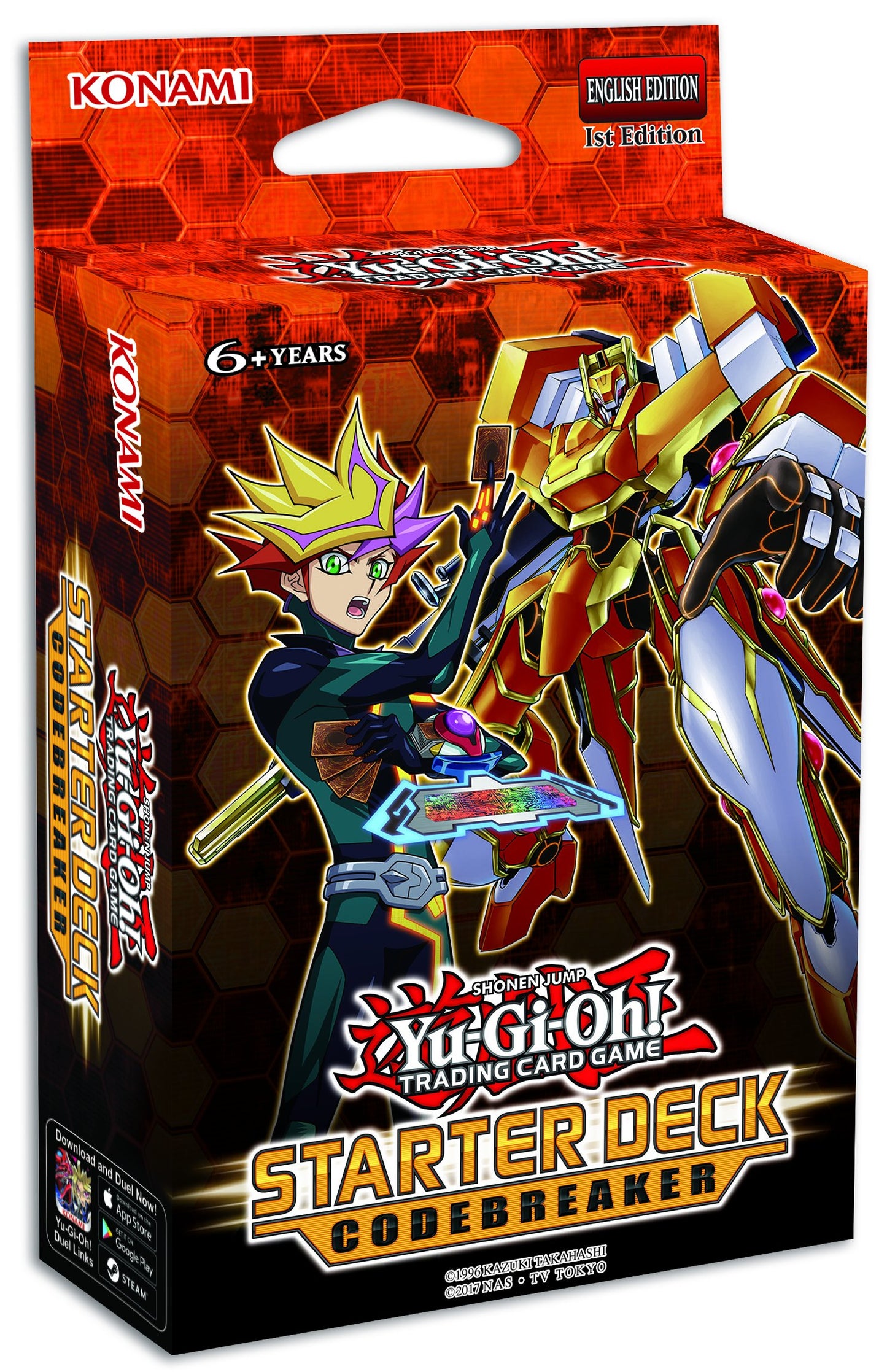 Konami Yugioh Trading Card Game Starter Deck: Codebreaker