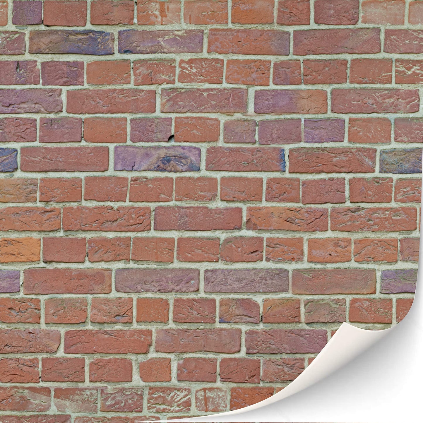 3 Sheets Self-Adhesive Wall Cladding For Dollhouse 1:12 Scale (Shimmering Bluish)