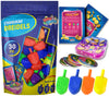 Izzy 'n' Dizzy Medium Dreidels Assorted Colors with Classic Chanukah Spinning Draidel Game Gift and Prize - Bulk (Pack of 30)