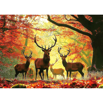 Miniwan 1000 Piece Jigsaw Puzzle For Adults, Impossible Hard Difficult Challenging Puzzles For Adults, Autumn Elk Nature Landsca