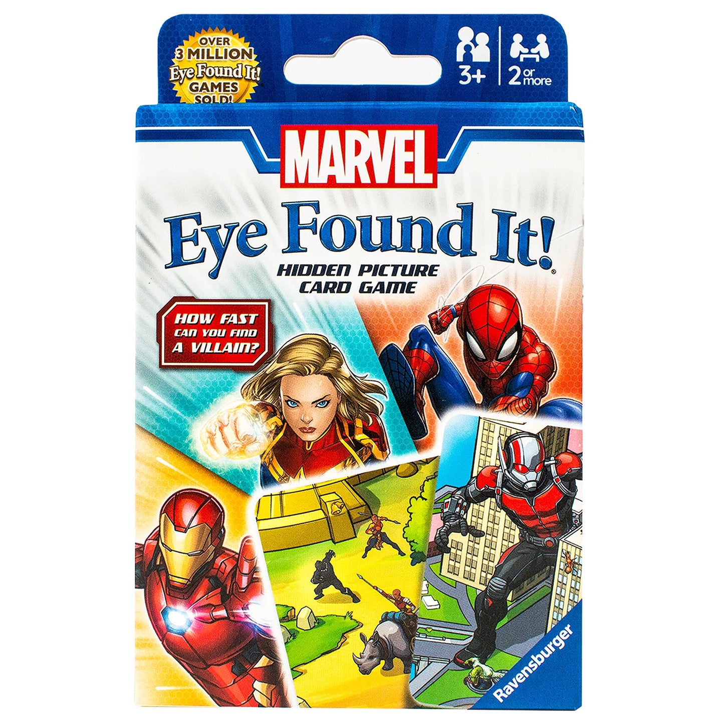 Ravensburger Marvel Eye Found It Card Game - Engaging Board Game For Children And Adults | Enhances Skill Development | Fun Family Entertainment | Over 3 Million Sold Worldwide