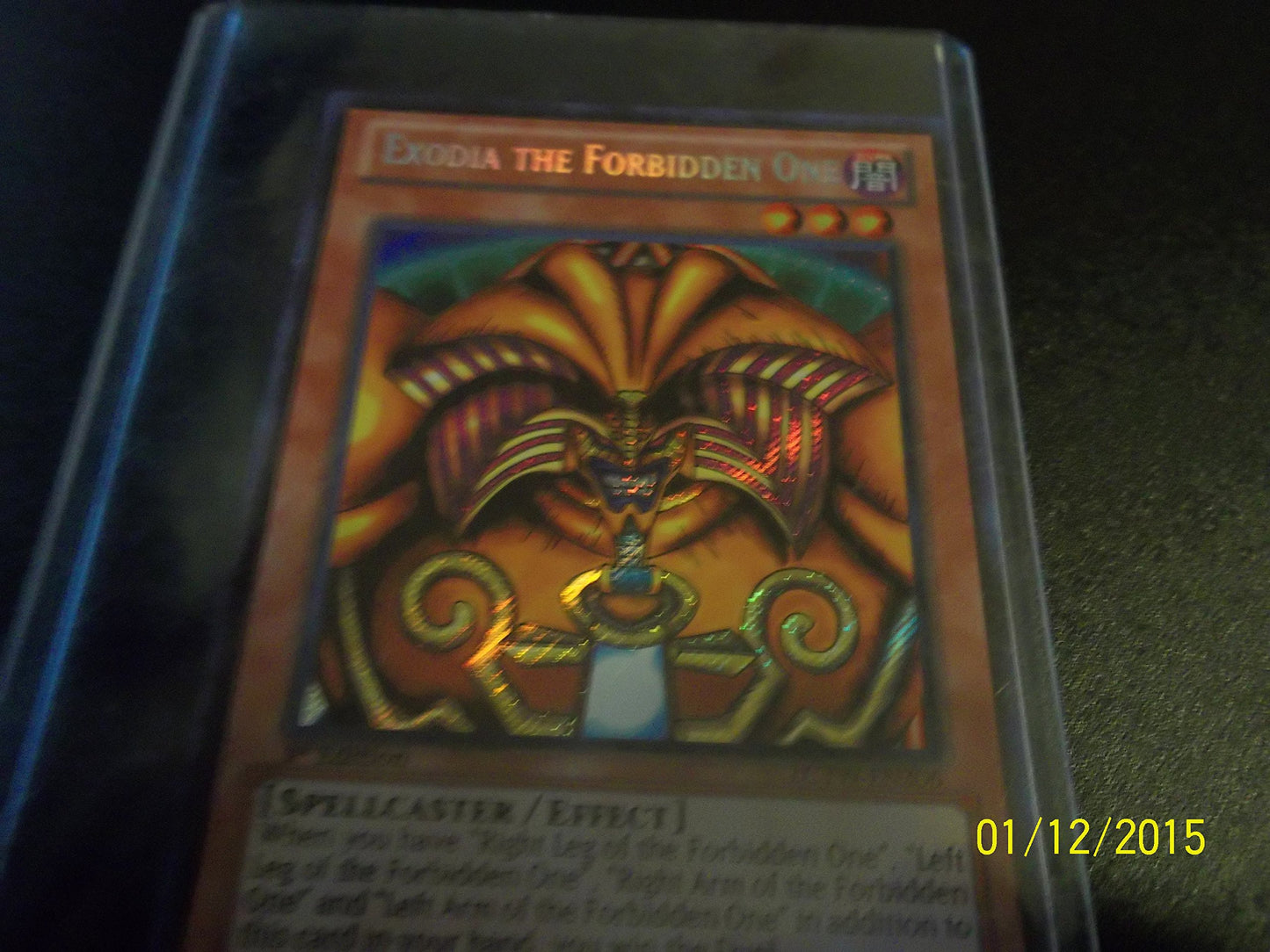 Yu-Gi-Oh! - Exodia The Forbidden One (Mc1-En001) - Master Collection Volume 1 - Limited Edition - Secret Rare