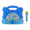 eKids Blues Clues Boombox Toy for Kids, Sing-Along with Microphone, Blue, Model 115, Musical Toy for Toddlers, Connects to MP3 Devices