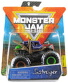 Monster Jam, Official Salvager Truck, Die-Cast Vehicle, Wreckless Trucks Series, 1:64 Scale