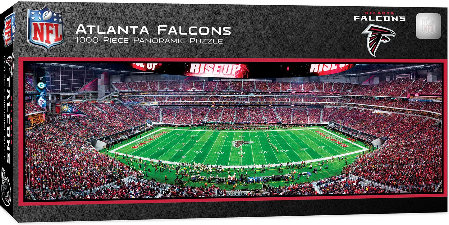 Masterpieces Nfl Atlanta Falcons Stadium Panoramic Jigsaw Puzzle, 1000 Pieces