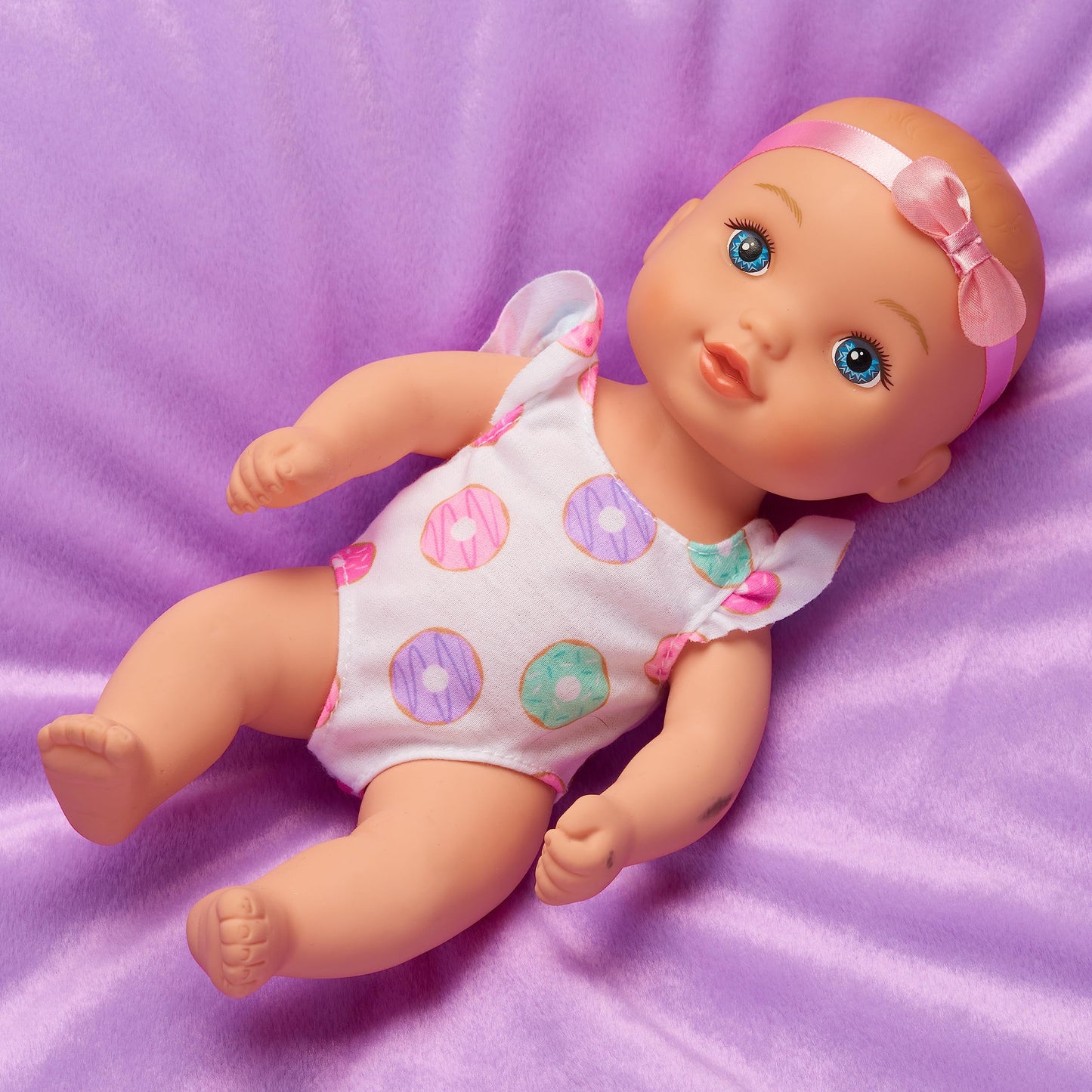 WaterBabies 9 Sweet Cuddlers Doll - Multicolor Water Filled Baby Doll for Ages 3+, Supports charity: water by Just Play