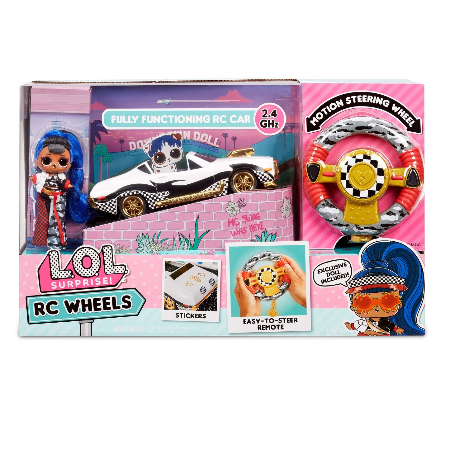 L.O.L. Surprise! Rc Wheels – Remote Control Car With Limited Edition Doll