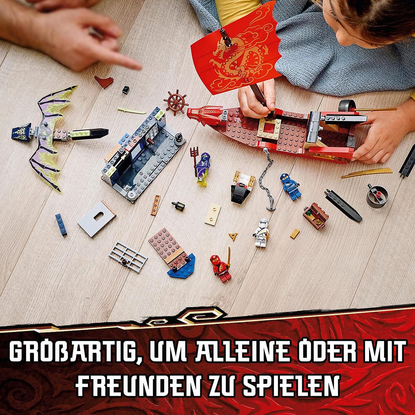 Lego 71749 Ninjago Last Flight With The Gift Of Fate