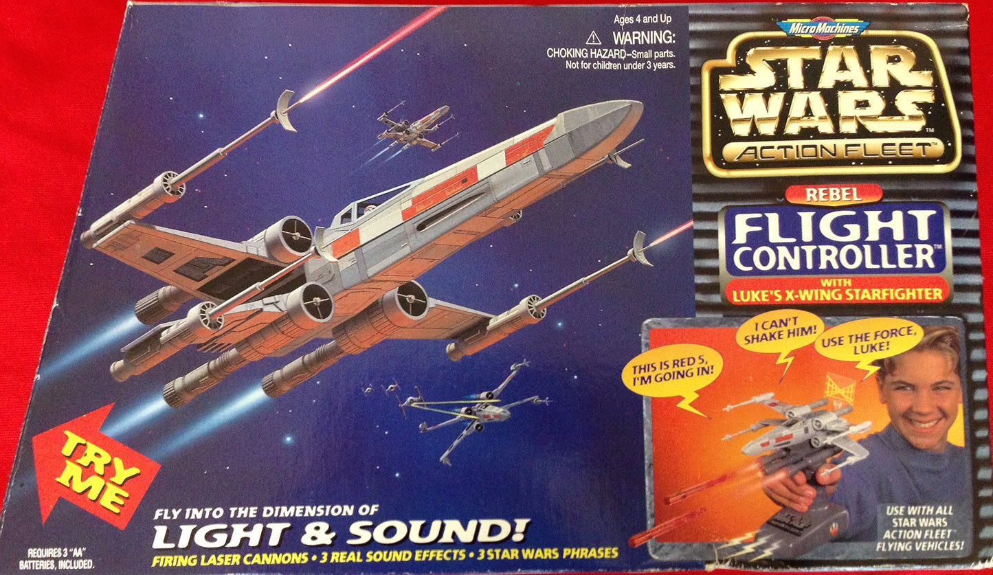 Star Wars Action Fleet Rebel Flight Controller W/ Luke'S X-Wing Starfighter
