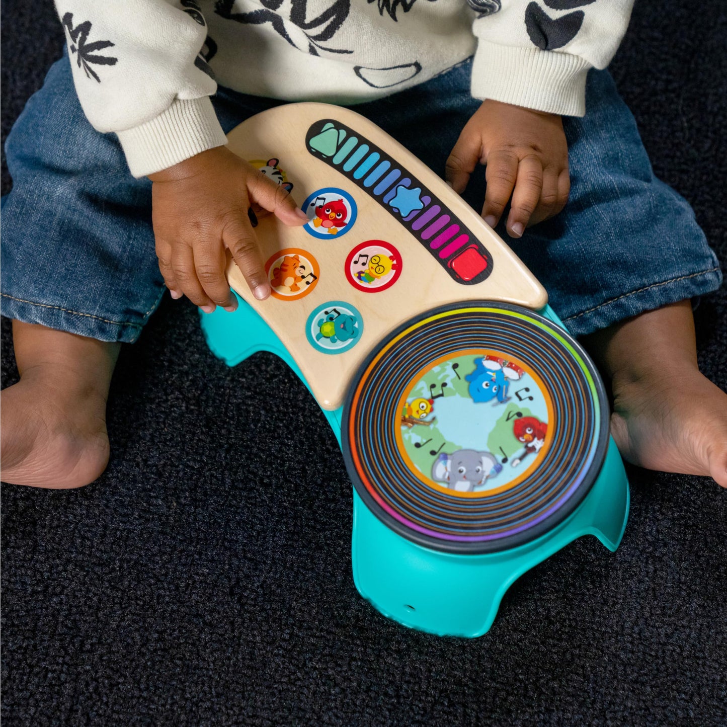 Baby Einstein Hape DJ Discovery Musical Toy Turntable, Colorful, Ages 6 Months+, 1 Count, Fun & Engaging Learning Experience
