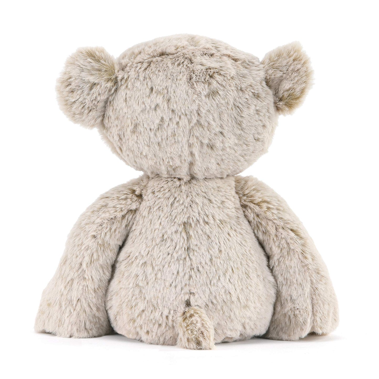 Demdaco Pocket Prayer Teddy Bear Soft Grey 11 Inch Plush Fabric Stuffed Animal Toy