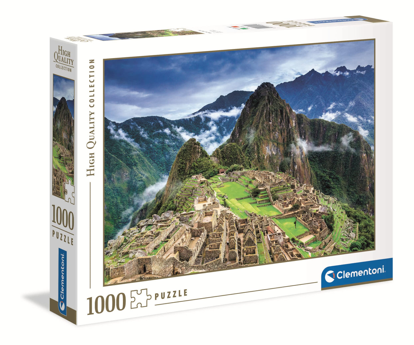 Clementoni 1000 Pieces Does Not Apply Collection-Machu Picchu Adult Jigsaw Puzzle 1000 Pieces, Made In Italy, Multicoloured, One Size, 39604