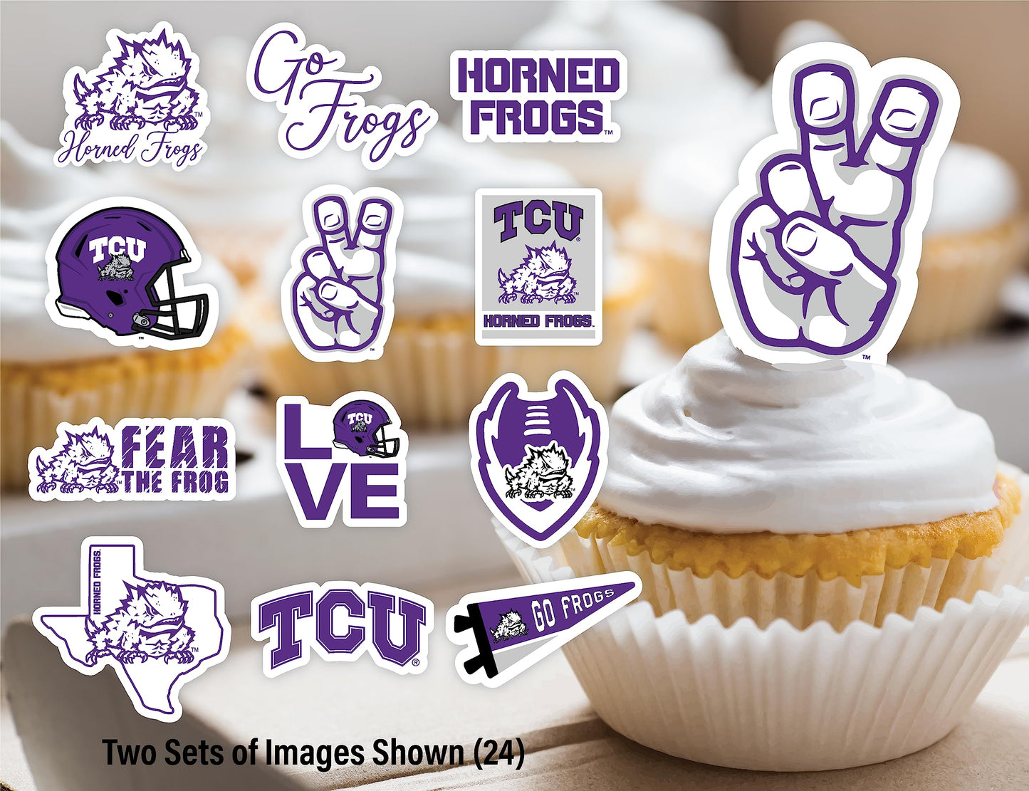 Tcu Party Supplies (42 Pieces) For Tcu Graduation, Tailgating And Birthday Party Decorations With Texas Christian University Hor