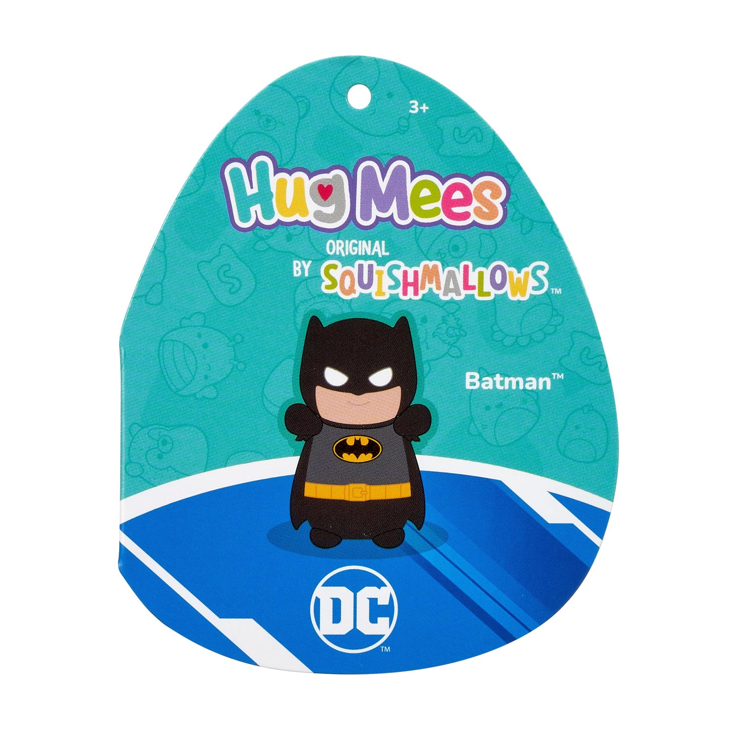 Squishmallows Original 10-Inch Dc Batman Hugmees - Medium-Sized Ultrasoft Official Jazwares Plush