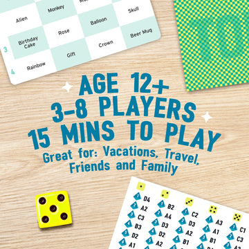 Big Potato Chameleon Travel Board Game - Award-Winning Spot-The-Imposter in Travel Tin, 20 New Topics, Model BIG-CHMTRAV01UK